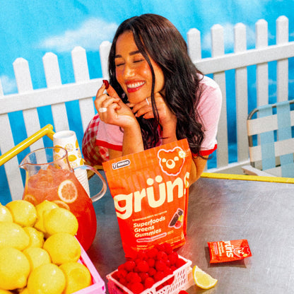 Grüns Superfood Gummies（Raspberry Lemonade）